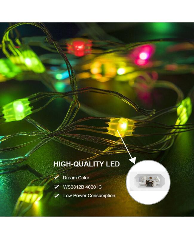 ws2812b copper wire christmas tree light