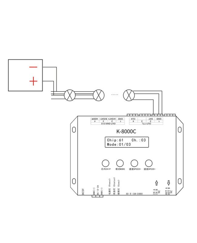 K-8000C Programmable LED Controller