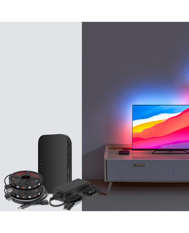 WiFi WS2812B TV Ambient Light Kit Supports Music & Voice