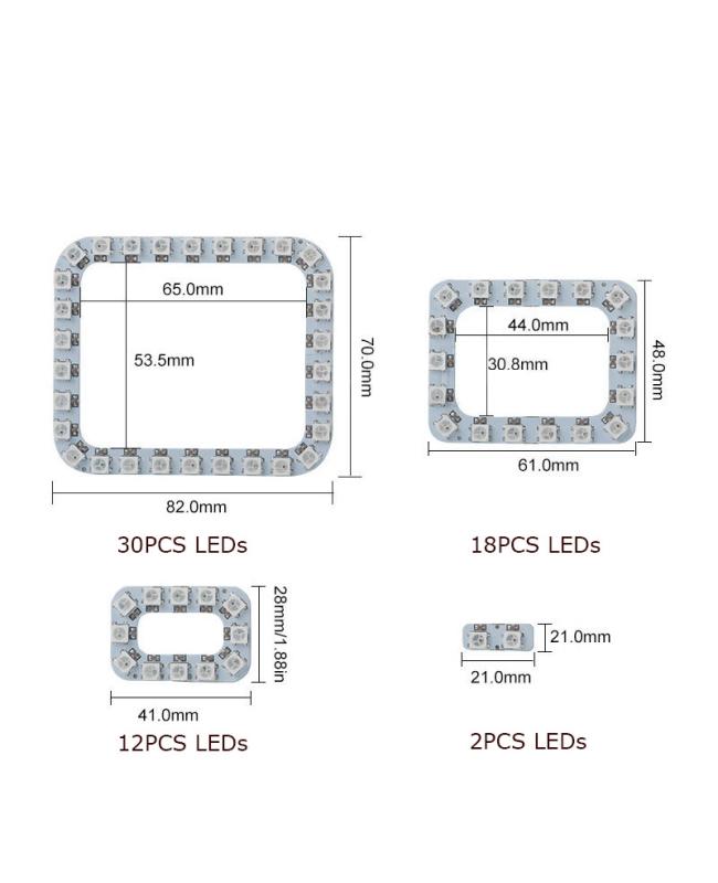 led matrix eyes