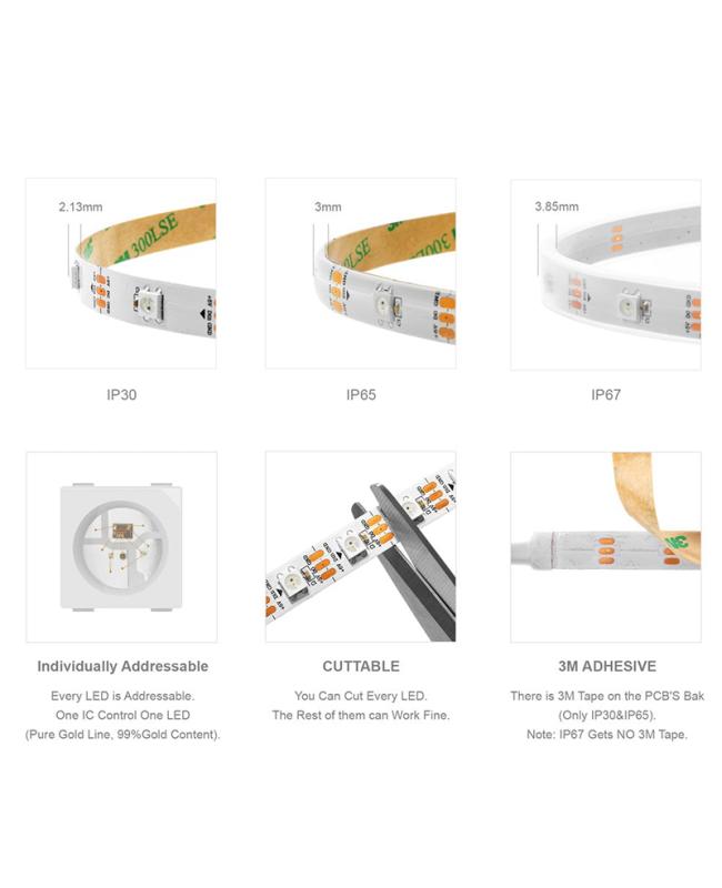 programmable led strips arduino