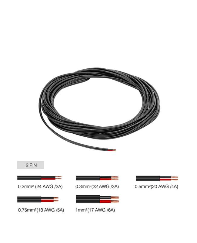 2 Pin Waterproof PVC Wires