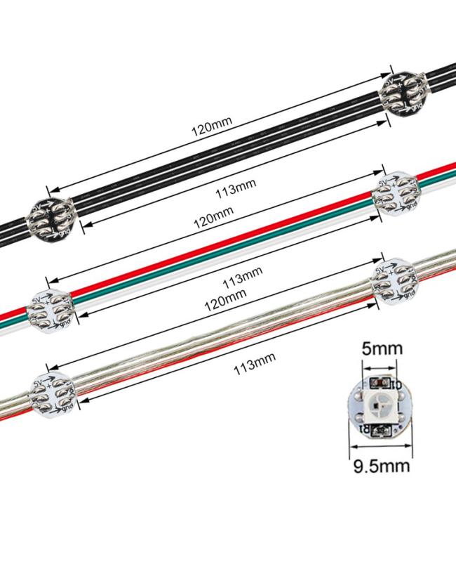 ws2812b holiday lights