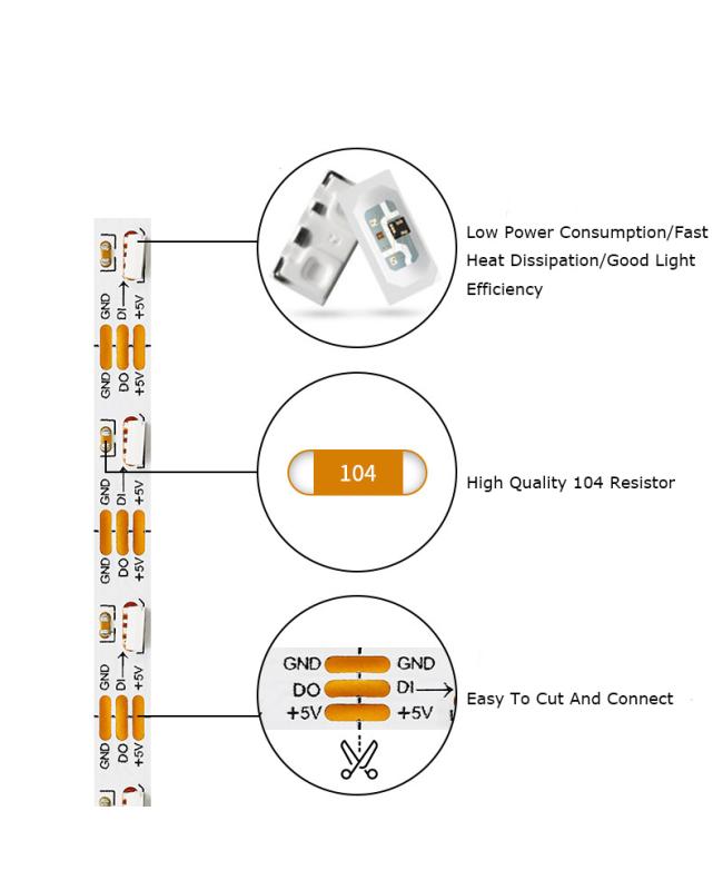 Arduino 5MM 2812 LED Strips