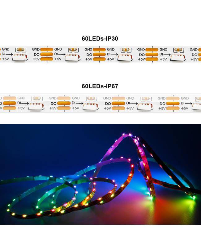 DC5V 2812 RGBIC LED Strips