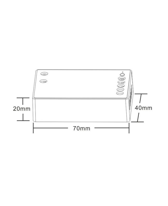 digital led strip controller wifi