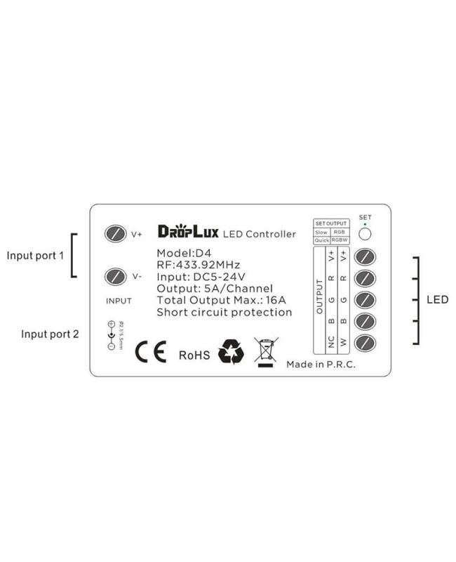 5V RGB LED Mini Controller