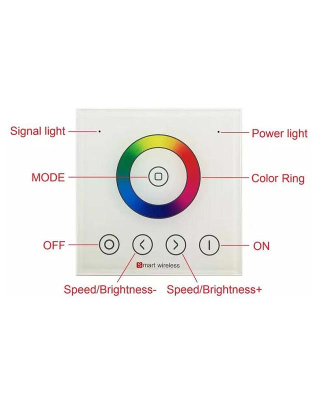 Touch LED Controller Buttons