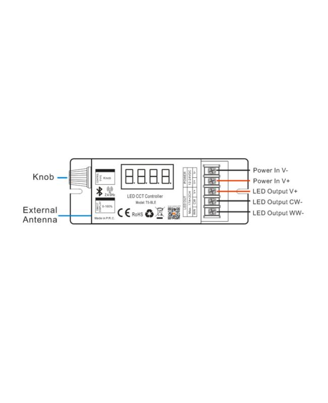 Low Voltage Dual White Dimmer