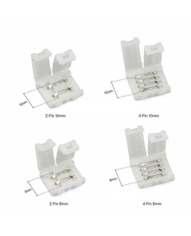 Solderless LED Light Connector