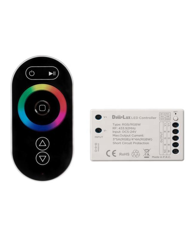 RGB/RGBW 2 In 1 LED Controller 12V With Touch RF Remote Control