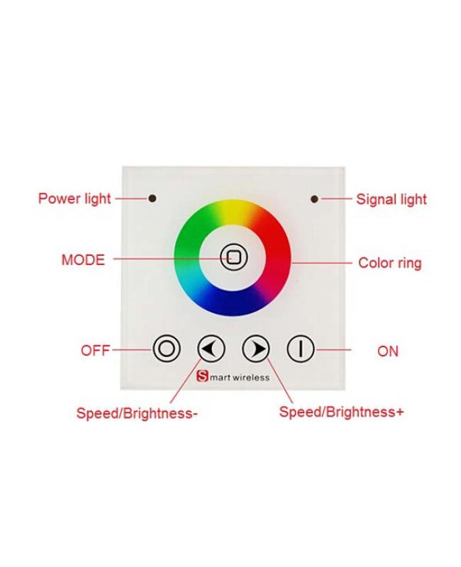 Wireless RF Touch Remote Control