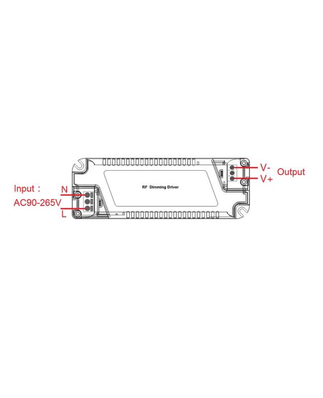 AC90 265V Dimmable LED Driver