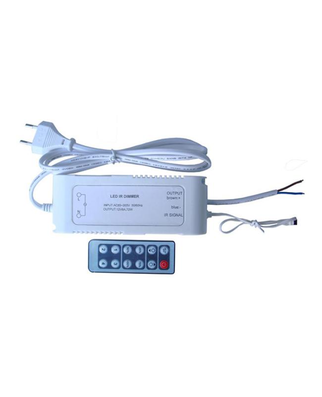 IR LED Dimmer Power Supply 12V 72W 