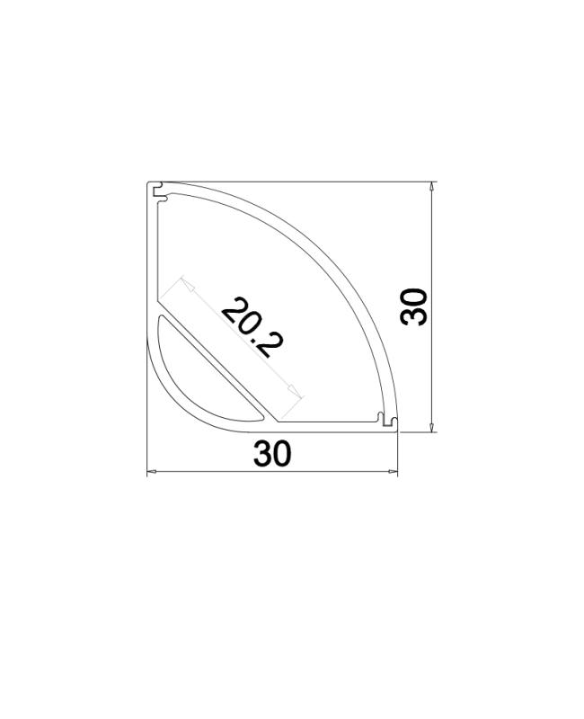 led strip light corner channel