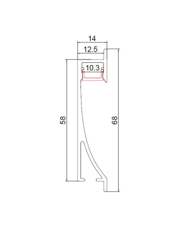 aluminum led profile manufacturer