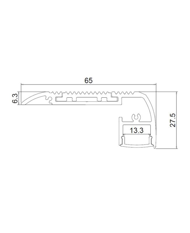 black led channel