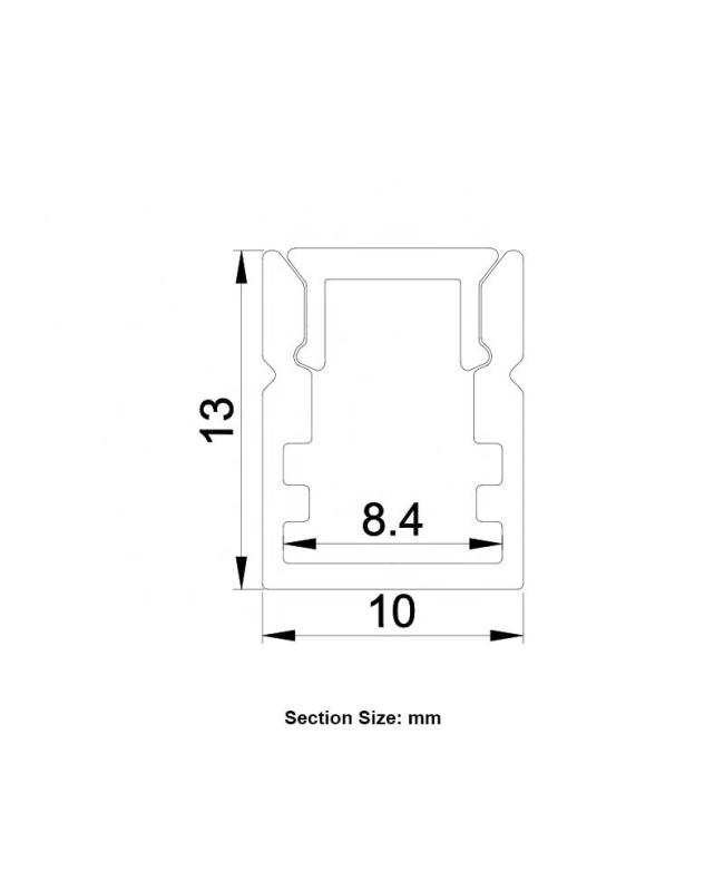 Aluminum Extrusion For LED Strip Lights