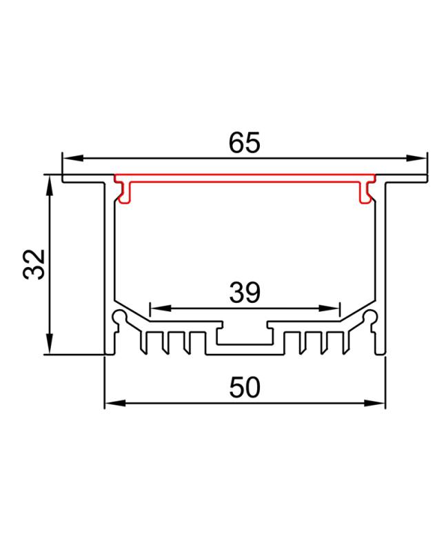 led aluminum channel