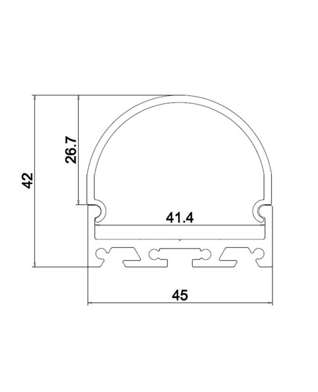 led tape light channel guides