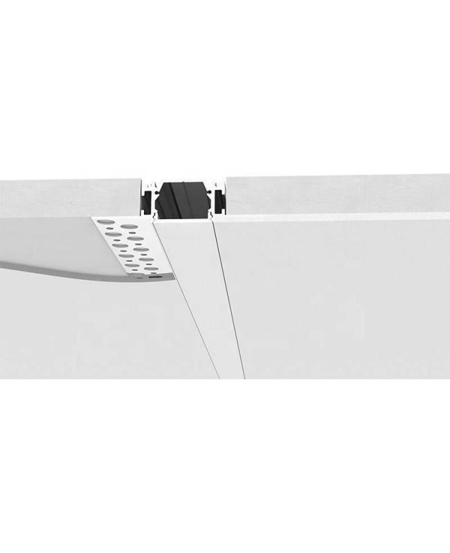 recessed led strip plasterboard profile