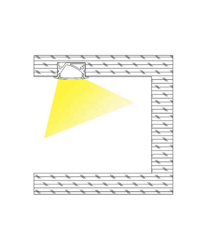 led light channel diffuser