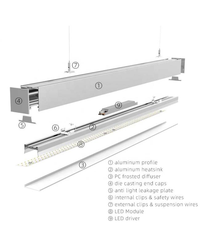 Wide LED Strip Profile