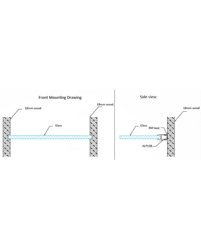 aluminum led channel for led strip lights