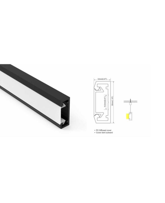 Circular LED Aluminum Profile