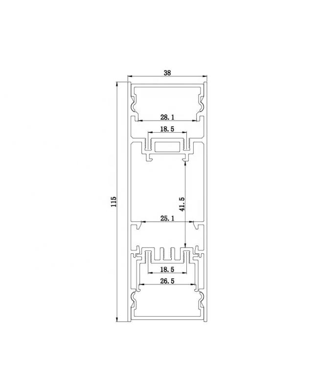 Aluminum LED Extrusion Profiles