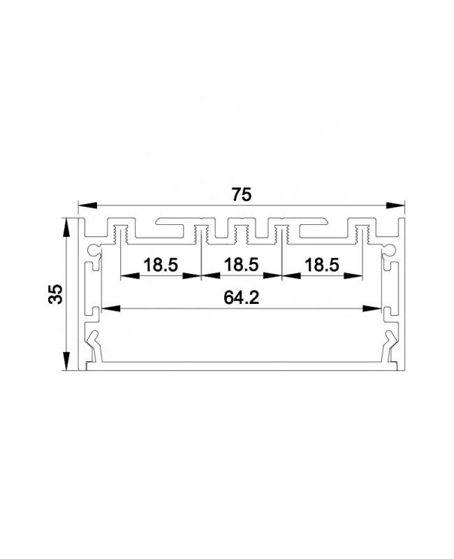 led aluminium profile light price