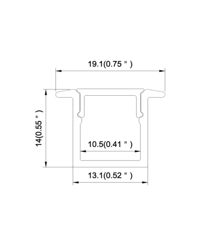 Drywall Slim LED Channel