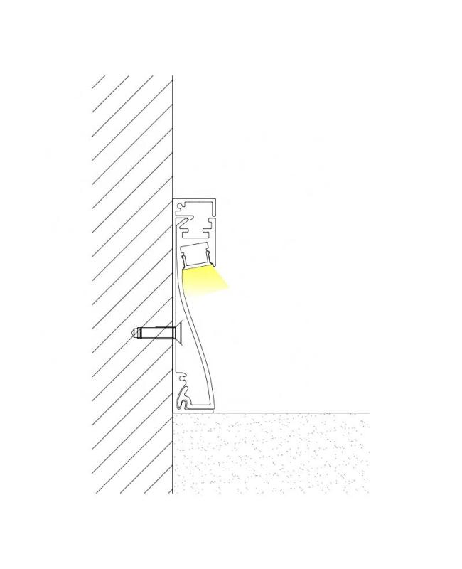 Surface Mounted LED Tape Channel