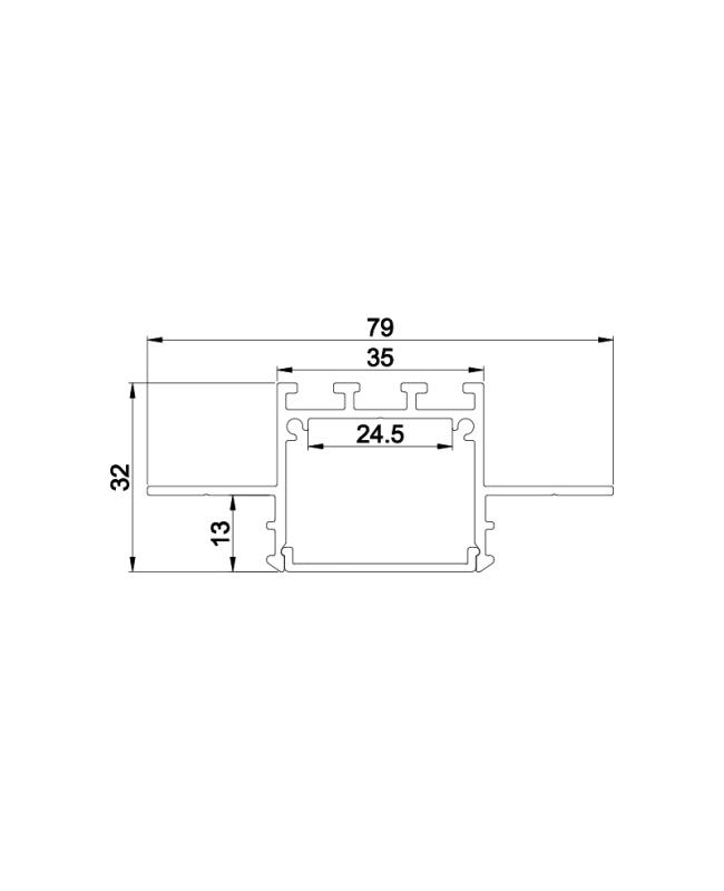 Drywall LED Extrusion