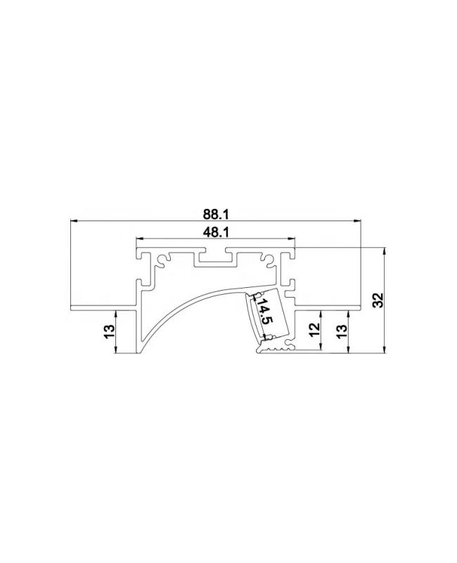 Trimless LED Channel