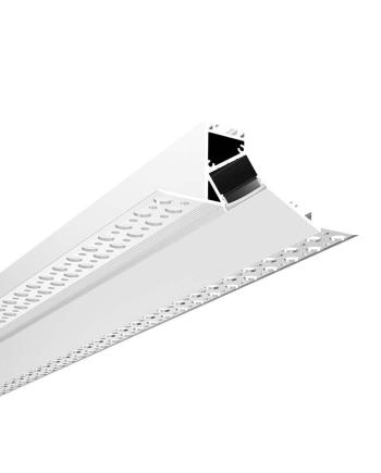 Plaster-In Recessed Mounting Channel For Wall Washer