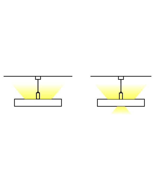 Pendant LED Profile Housing