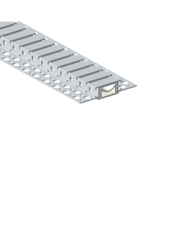 plaster-in drywall flexible led channel diffuser