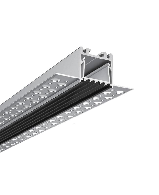 mud-in recessed lighting channels