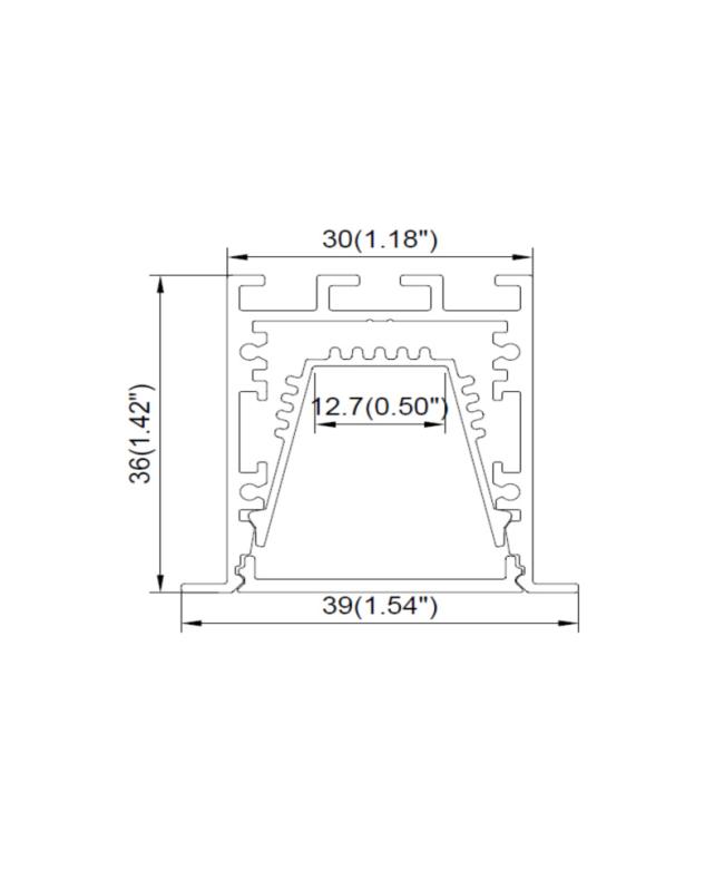 led rope light channel