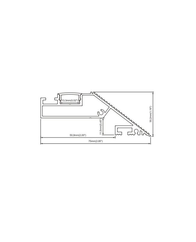 Ceiling Light Valance LED Profiles