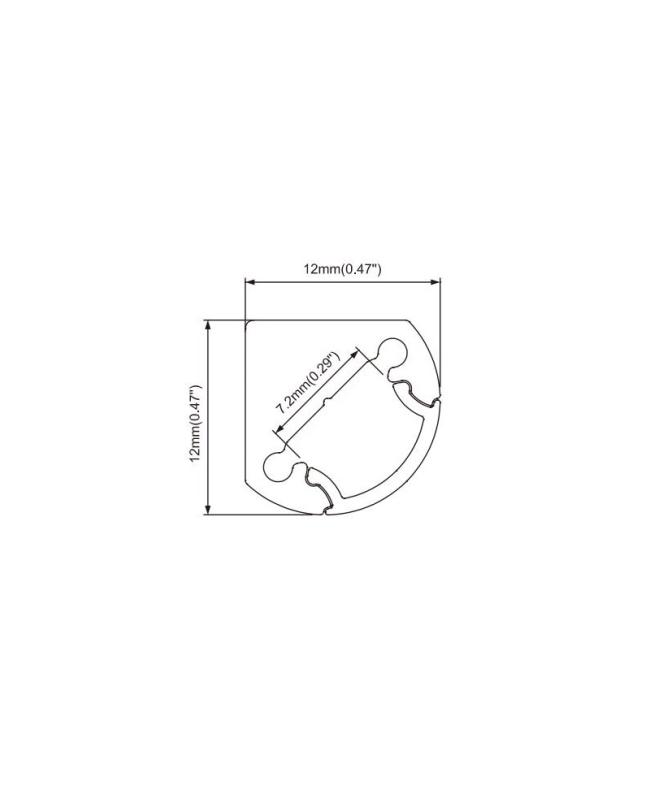 under counter lighting strips alu channel