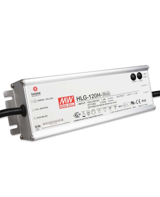 Waterproof Mean Well 12V Power Supply HLG-120H