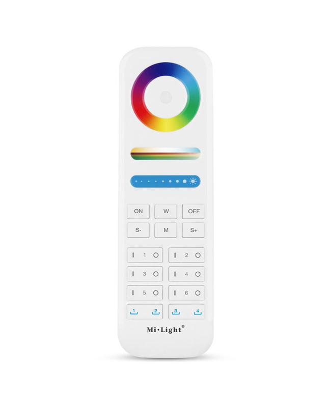 MiBoxer FUT089S 6 Zones 2.4G RGB+CCT Remote Controller