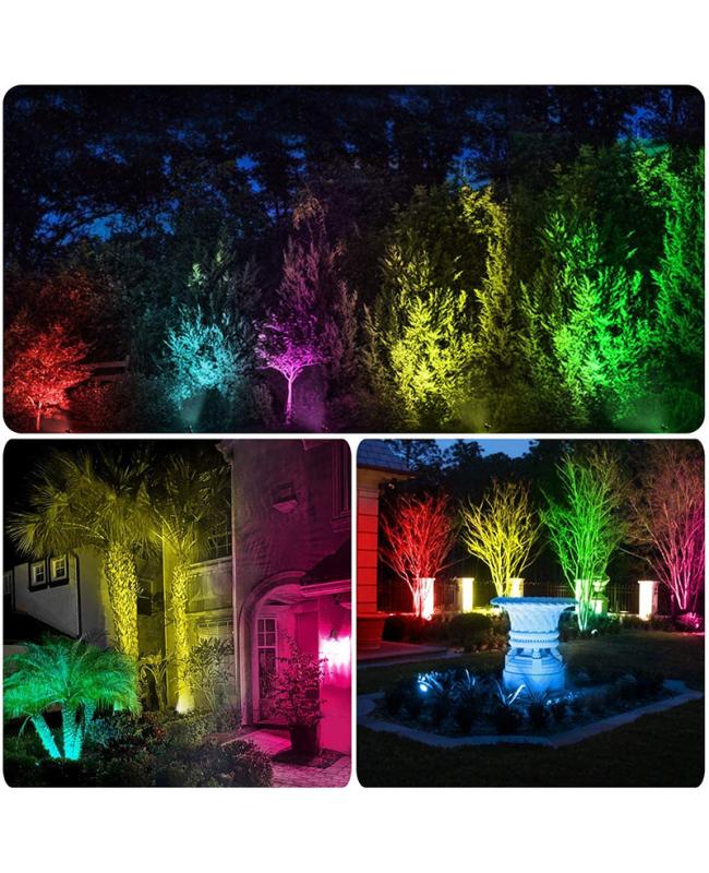 led landscape lighting color changing