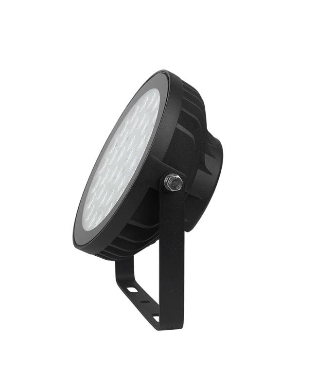 rgb cct black outdoor lights