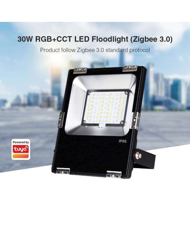 app control exterior flood lights