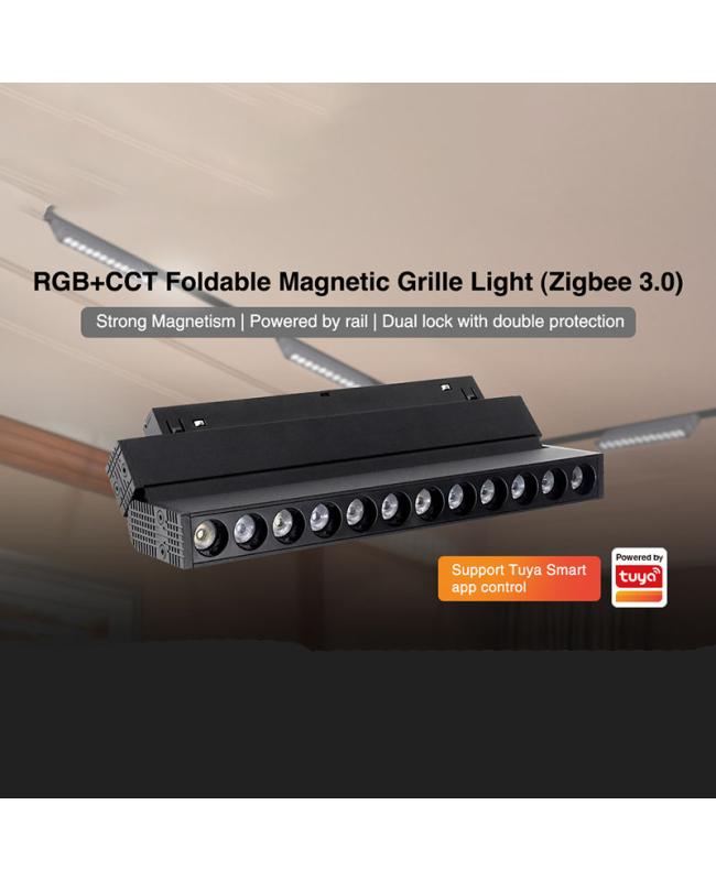 rgb cct magnetic track lighting