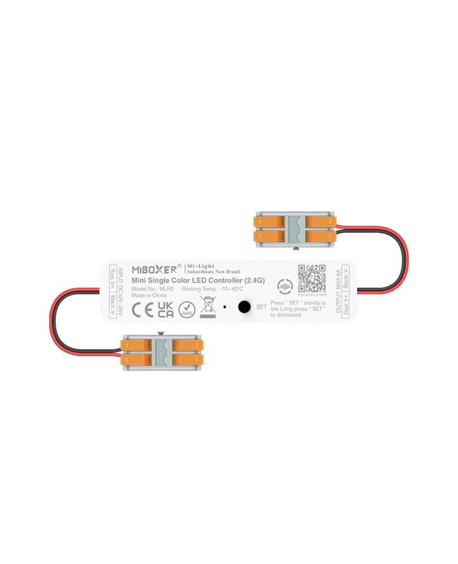 MiBoxer MLR2 Single Color LED Dimmer With Bare Wire Connectors