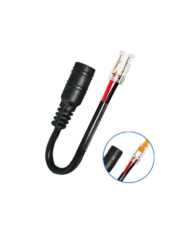 led strip connector 2 pin with dc cable